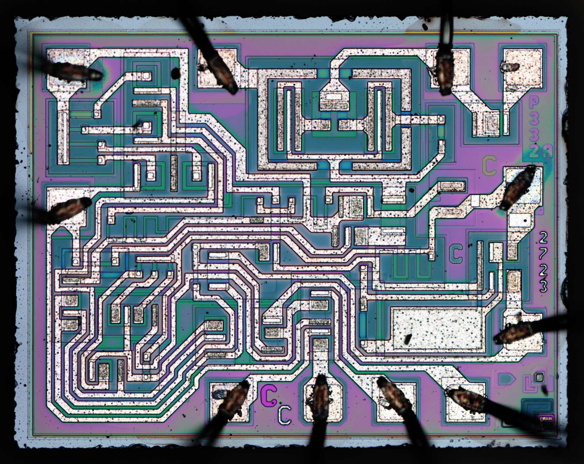 Thomson SFC2723C - precision voltage regulator : weekend die-shot